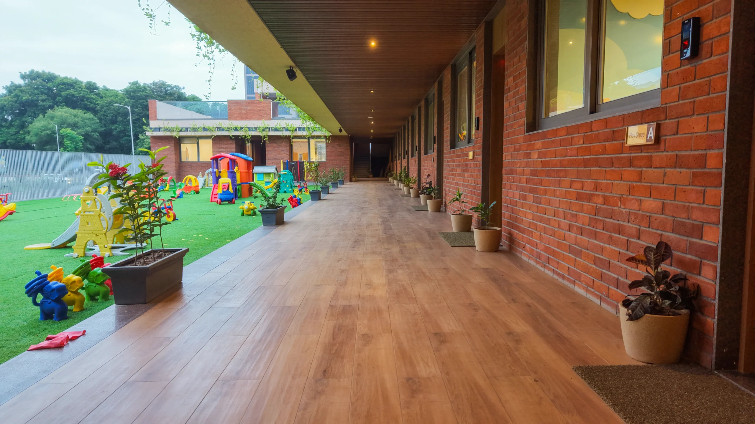 Discoveryland Chandkheda preschool lobby