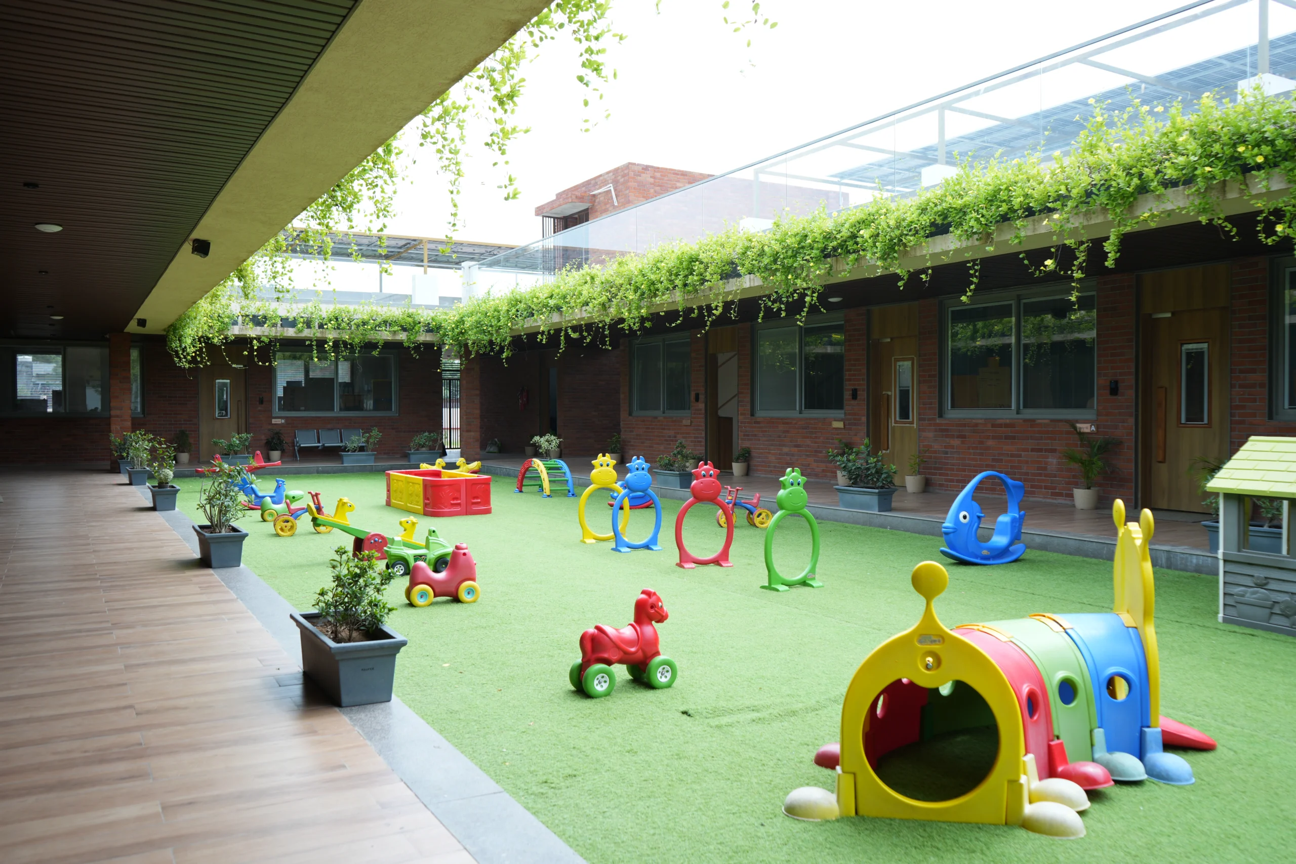 Kids play area at Discoveryland Khodiyar