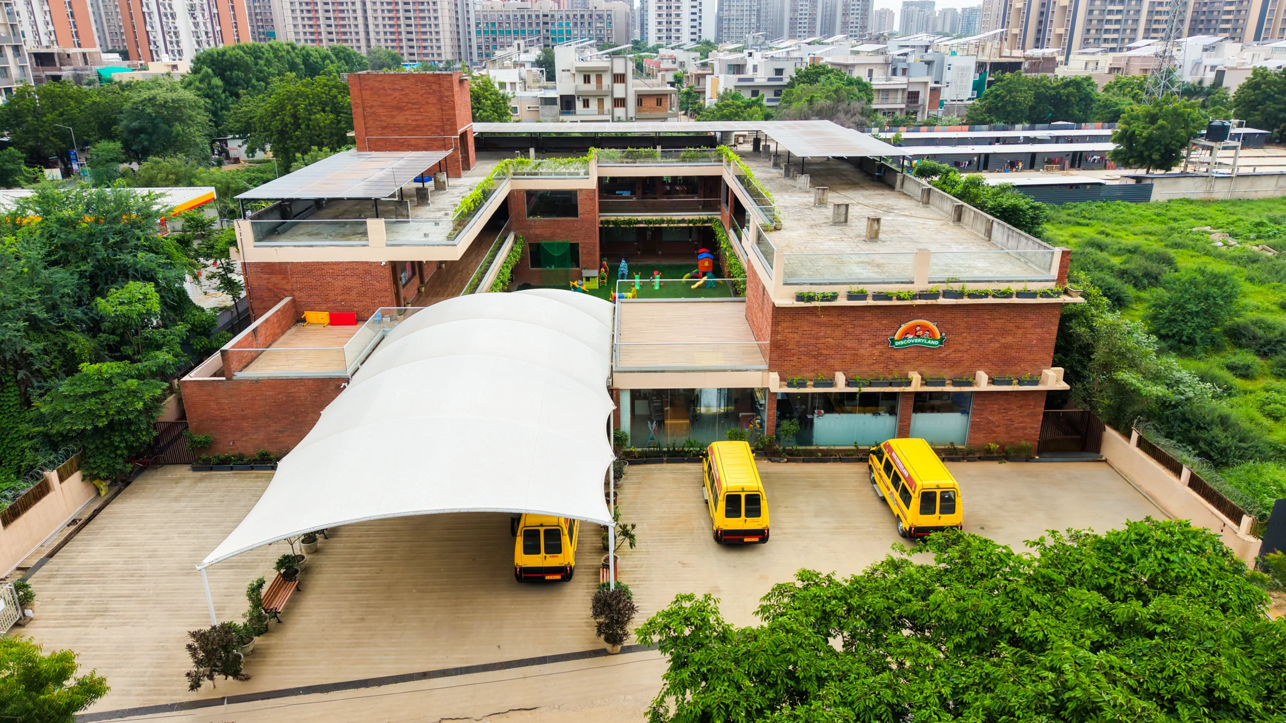 Discoveryland South Bopal preschool campus in Ahmedabad